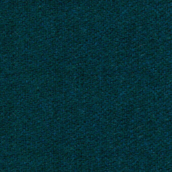 Teal woven fabric sample displaying a dense, short-pile texture with mottled tonal variations and saturated jewel-toned hues of blue and green.